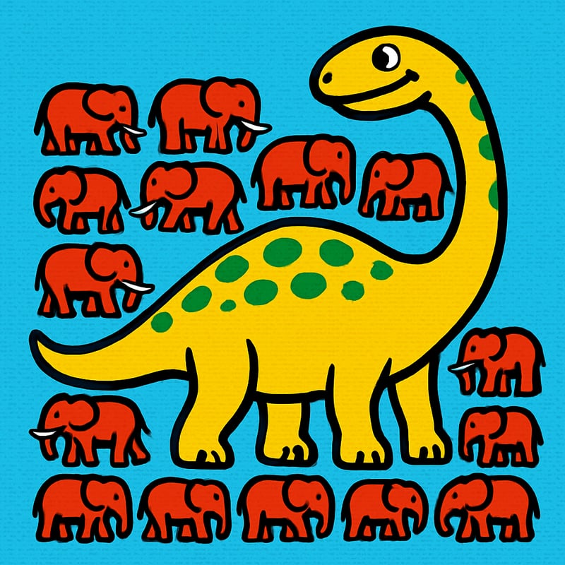 Argentinosaurus was as long as a basketball court.