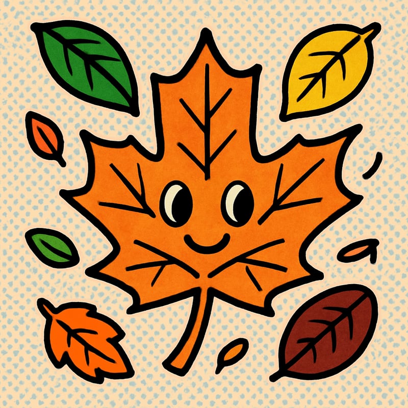 Autumn leaves were always those colors - they were just hidden.