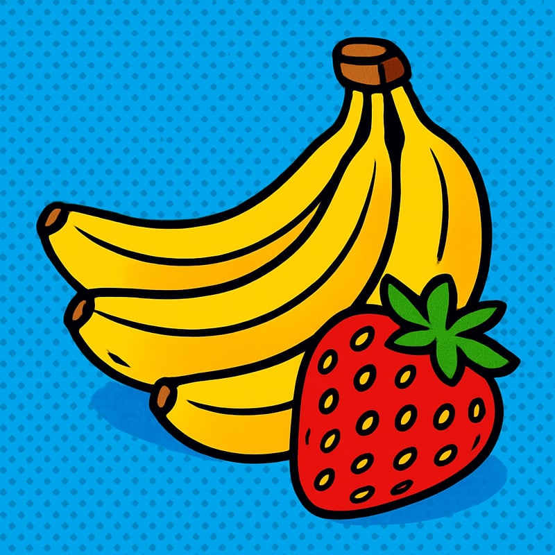 Bananas are berries, but strawberries are not.