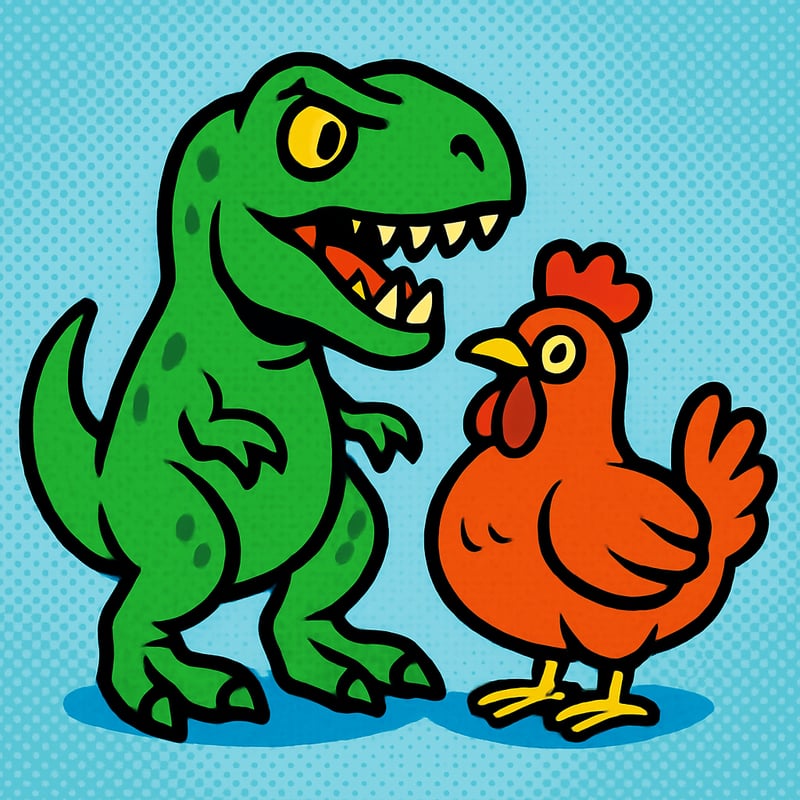 Birds are living dinosaurs.
