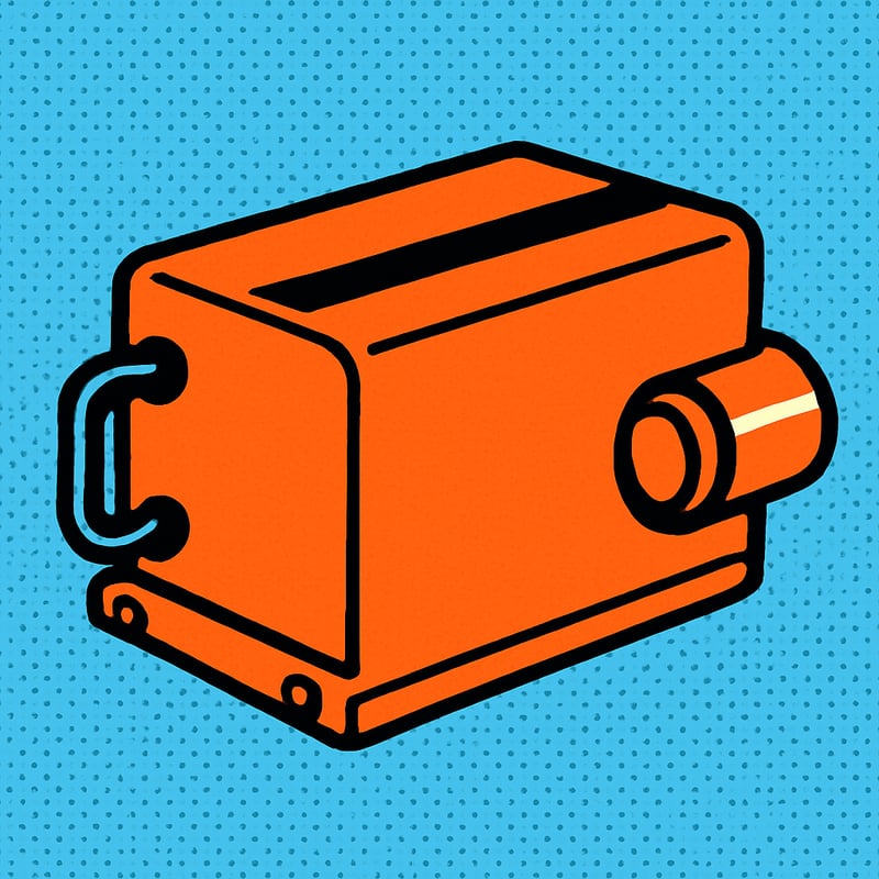 A plane's "black box" is actually bright orange.