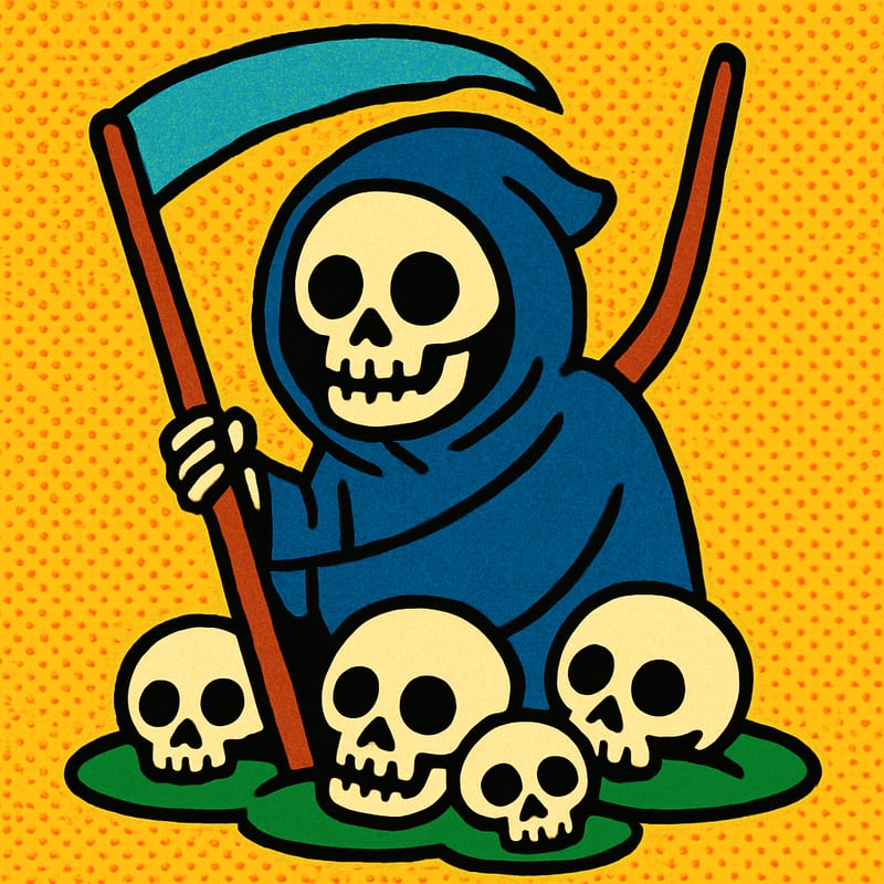 The Black Death killed roughly one third of everyone in Europe.