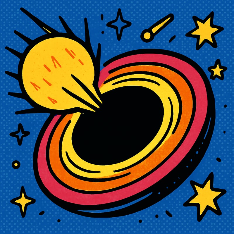 Most black holes form when massive stars die.