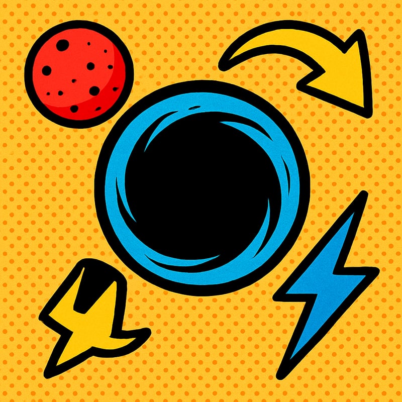 A black hole has only three properties - mass, spin, and charge.