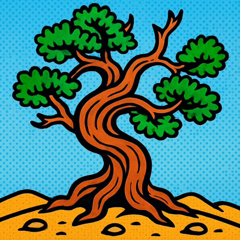 A bristlecone pine has been alive for almost 5,000 years.