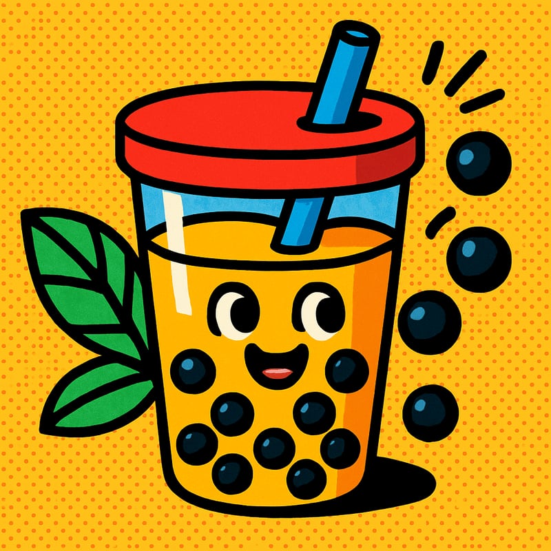 Bubble tea was invented in Taiwan in the 1980s.