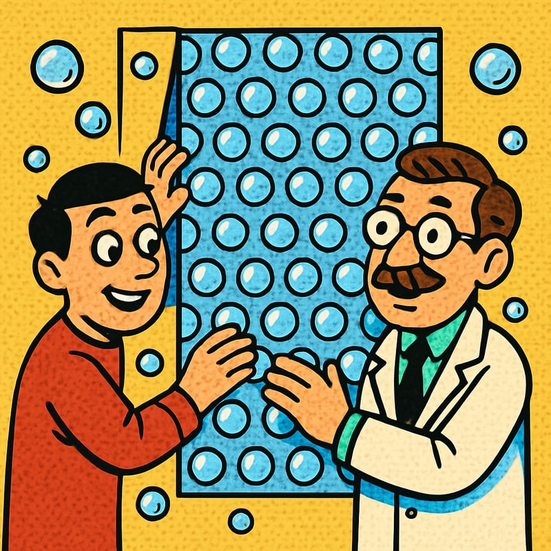 Bubble wrap was first sold as wallpaper.
