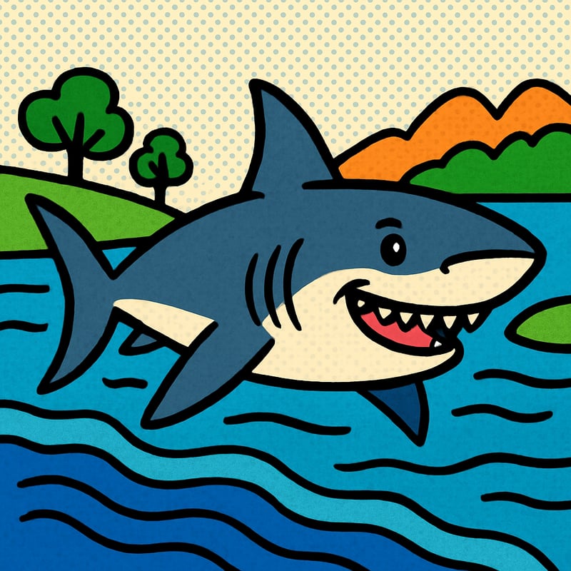 Bull sharks can swim hundreds of miles up rivers.