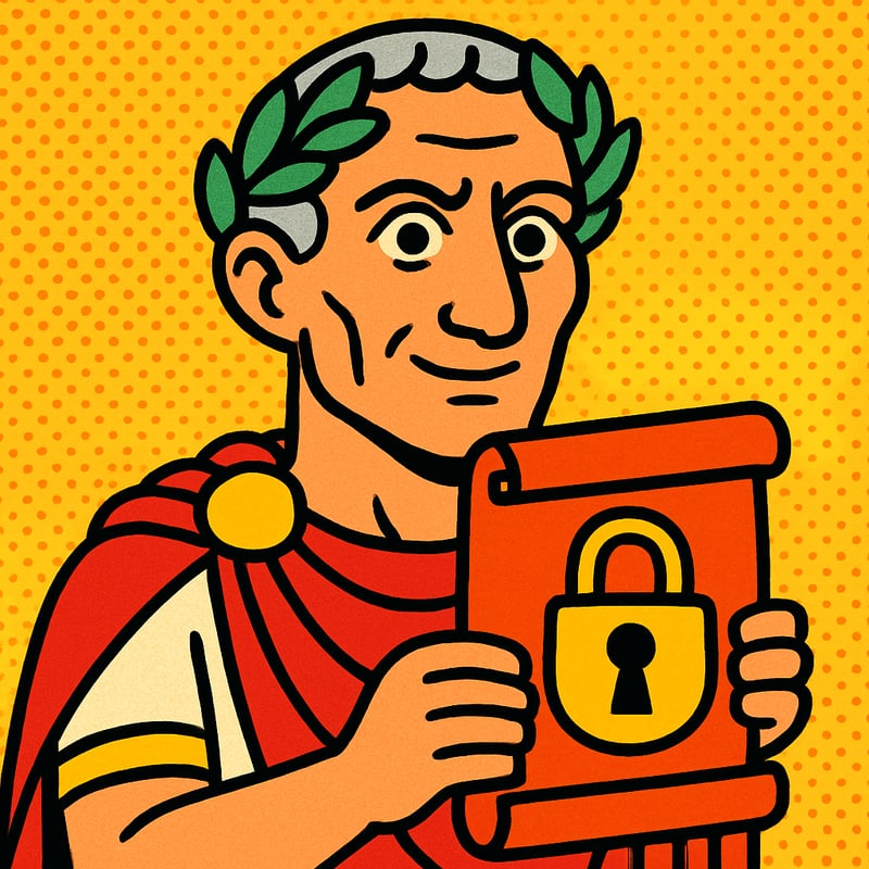 Julius Caesar protected his messages by shifting every letter three places.