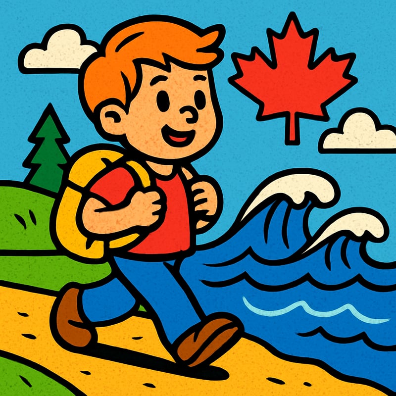 Canada has the longest coastline of any country - by a lot.
