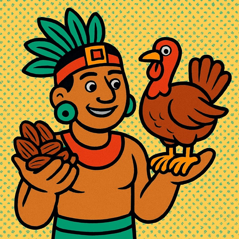 The Aztecs used chocolate beans as money.