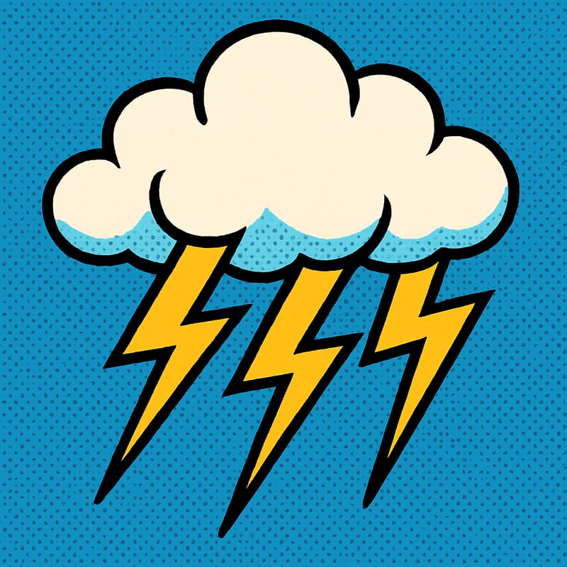 Most lightning never reaches the ground.