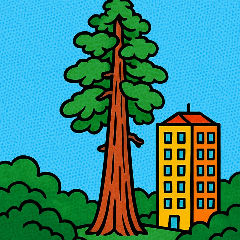 Coast redwoods are the tallest trees on Earth.