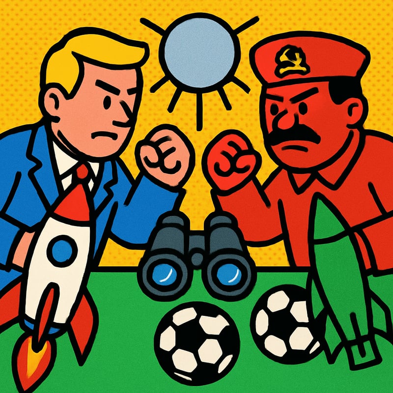 The Cold War lasted 45 years without the two superpowers ever fighting each other directly.