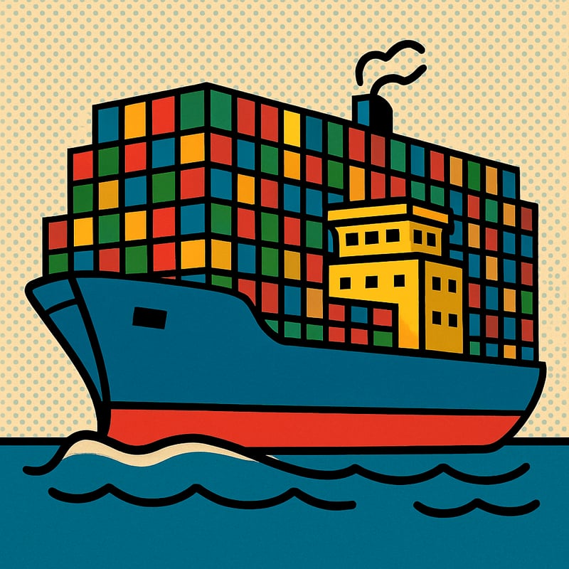 The biggest container ships carry over 24,000 metal boxes at once.