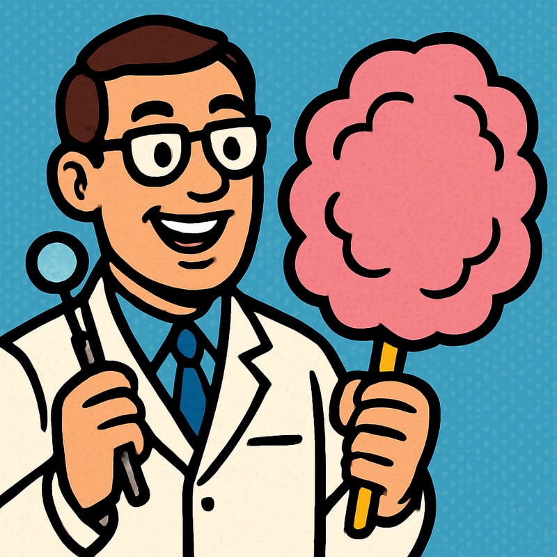 Cotton candy was invented by a dentist.