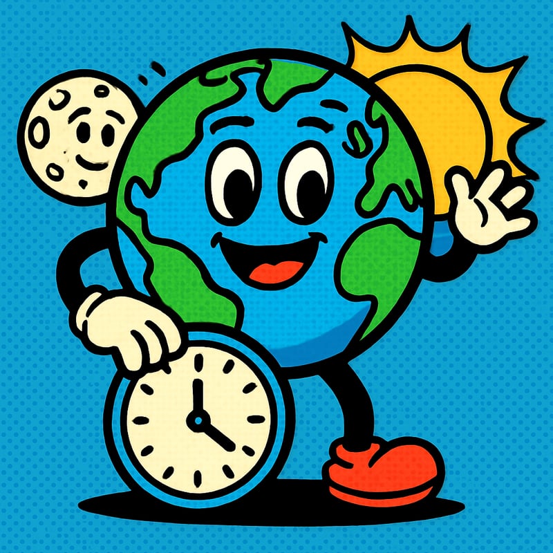 Earth's days are slowly getting longer.