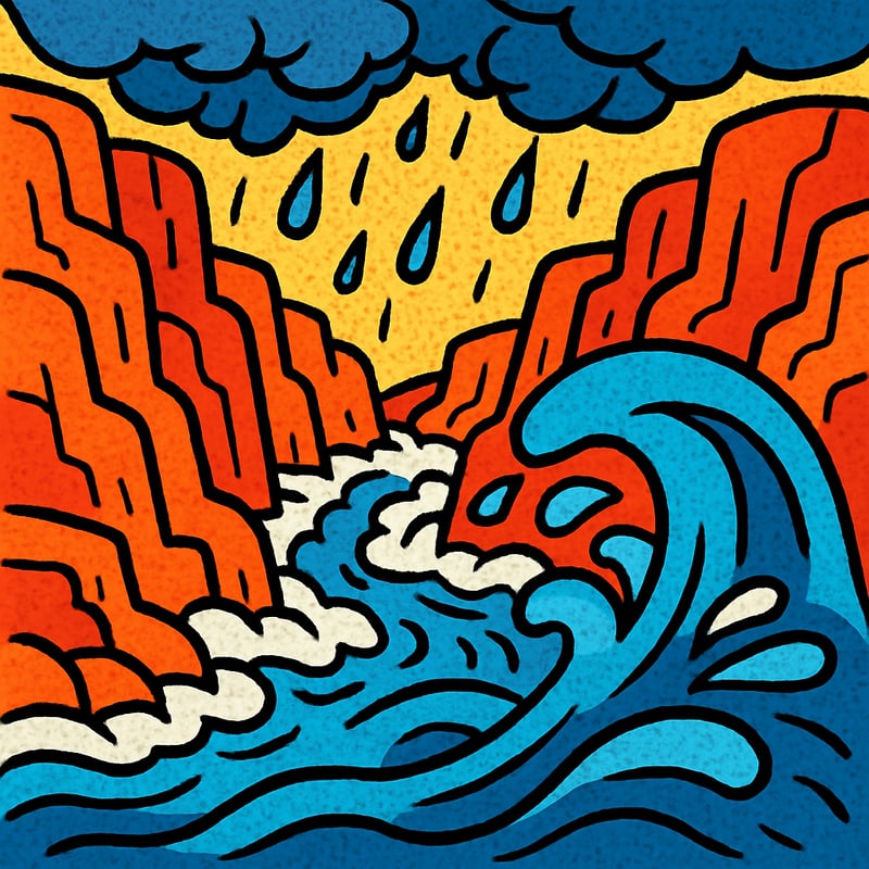 Some of Earth's most dangerous floods happen in deserts.