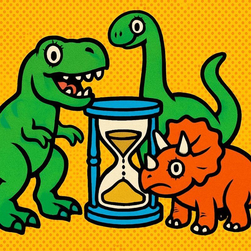 Dinosaurs ruled Earth for 165 million years.