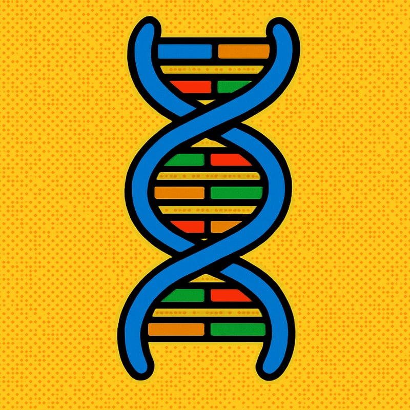 The twisted ladder shape of DNA was figured out in 1953.