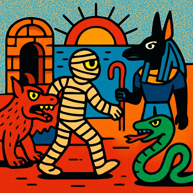 Ancient Egyptians believed the afterlife was a long, dangerous journey.