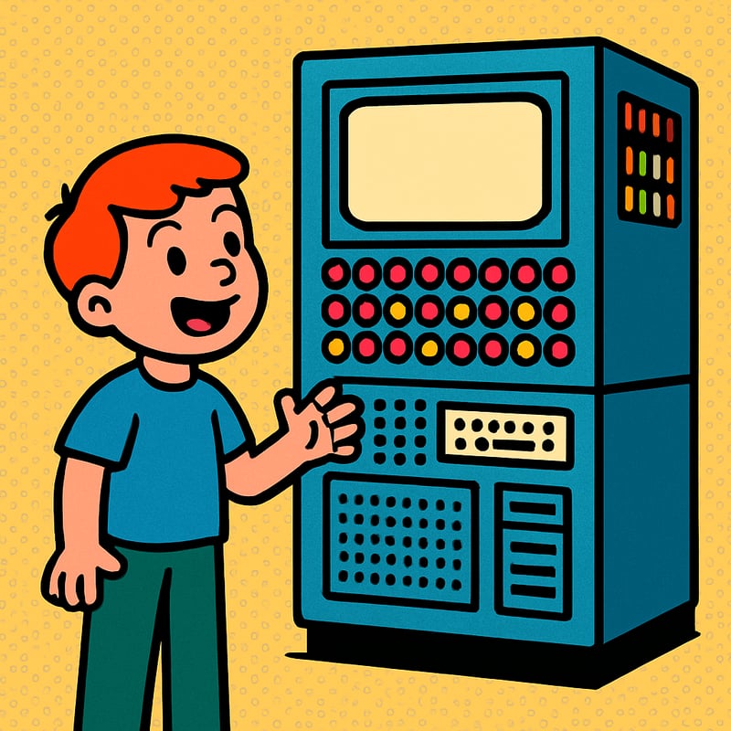 The first general-purpose computer was as big as a small house.