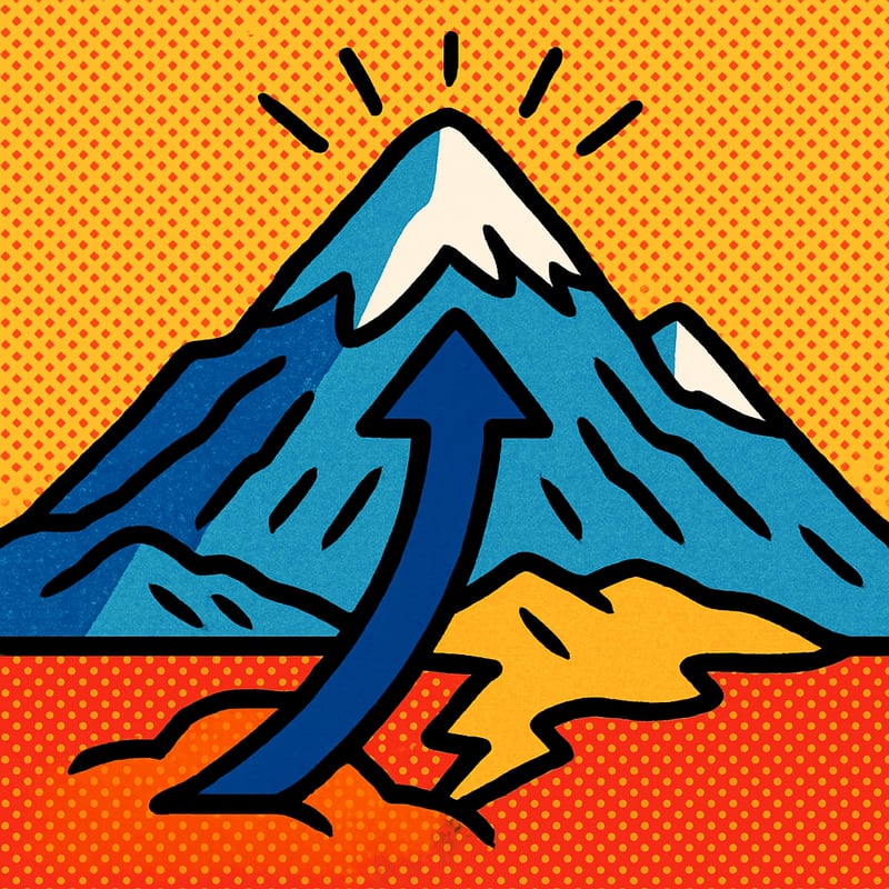Mount Everest grows about 4 mm taller every year.