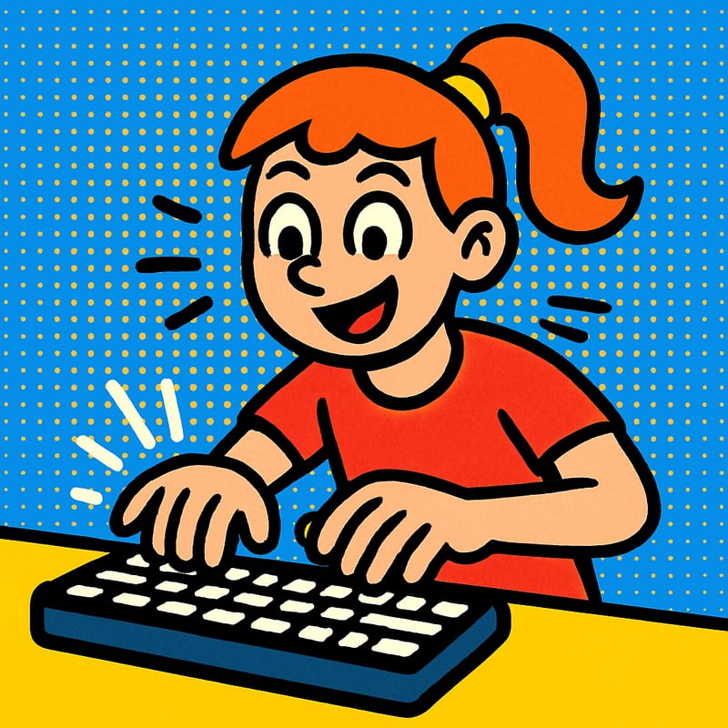 The fastest typists can hit more than 200 words per minute.