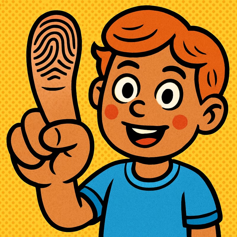 No two people have the same fingerprints - not even identical twins.