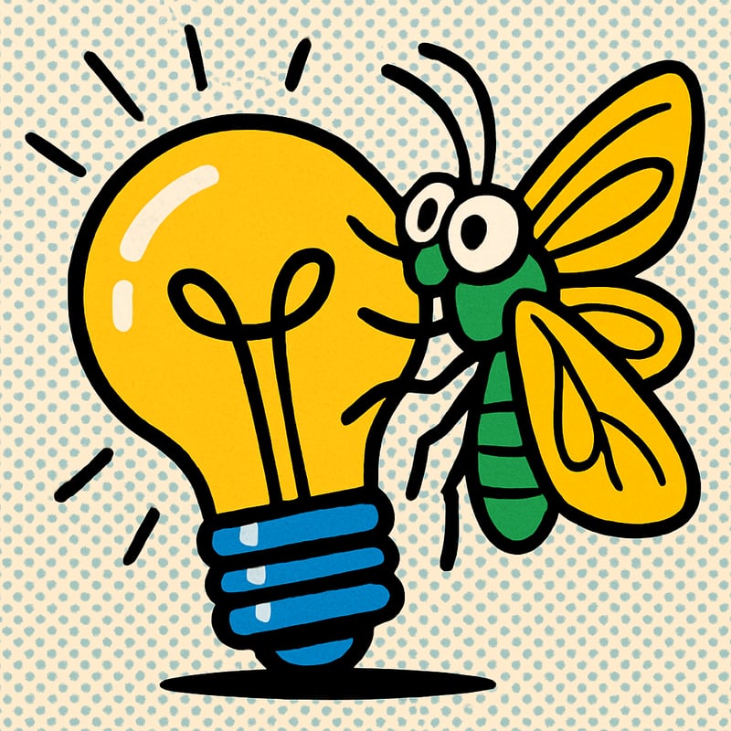 The first computer "bug" was a real moth.