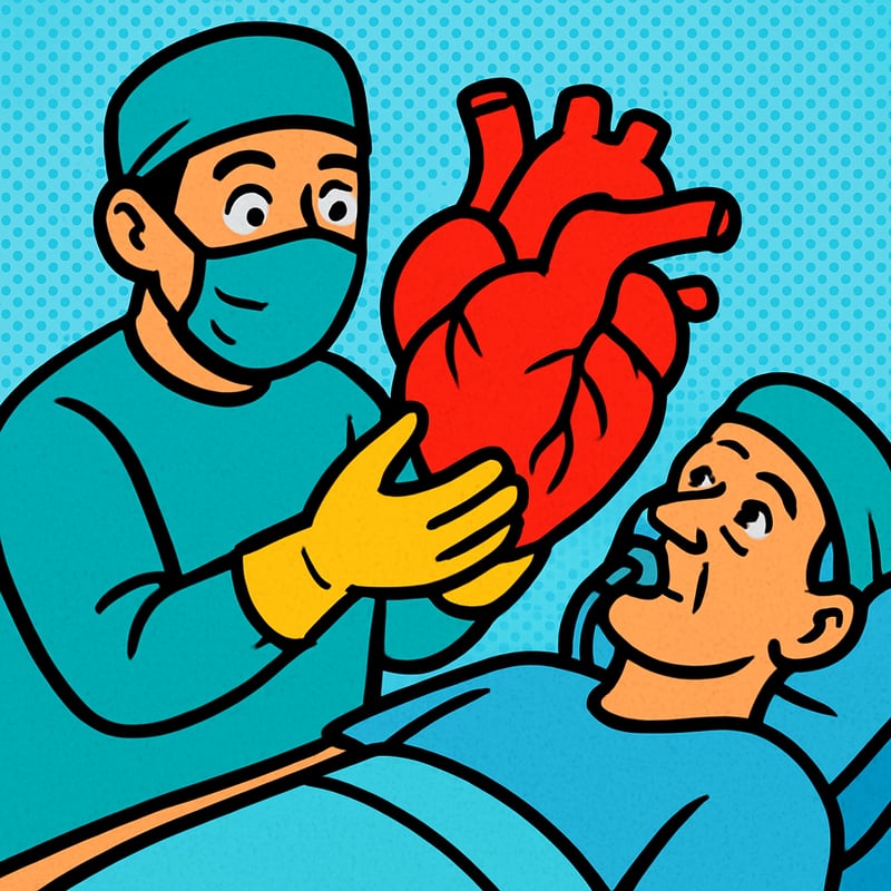 The first human heart transplant happened in 1967.
