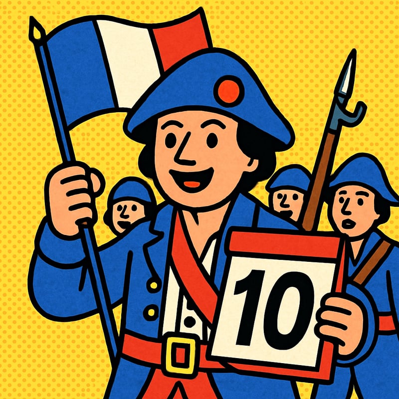 French revolutionaries tried to rewrite the calendar with 10-day weeks.