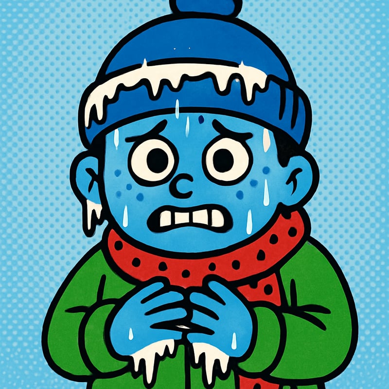 Frostbite freezes your skin solid - and can happen in minutes.