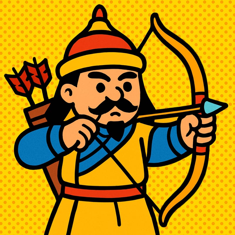 Genghis Khan built the largest connected empire in human history.
