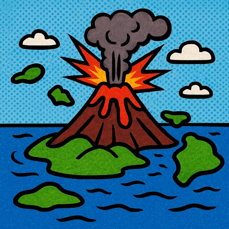 All of Hawaii's islands were built by a single hotspot of volcanoes.