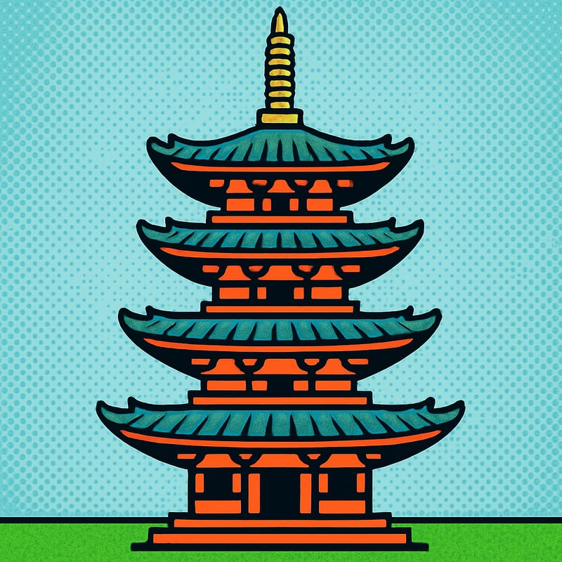 The oldest wooden building in the world has stood for 1,400 years.