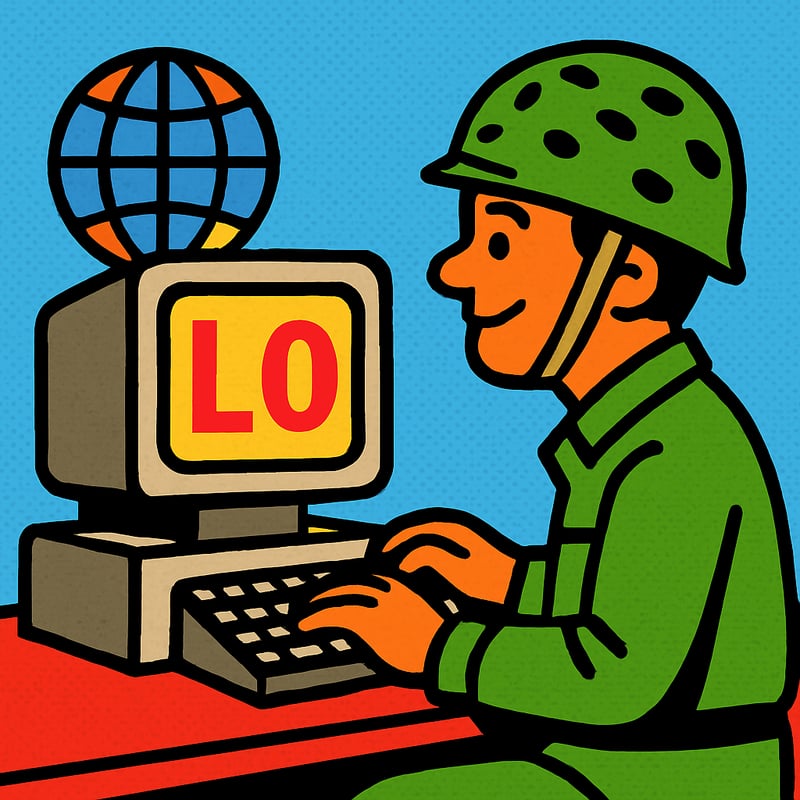 The internet started as a military project called ARPANET.