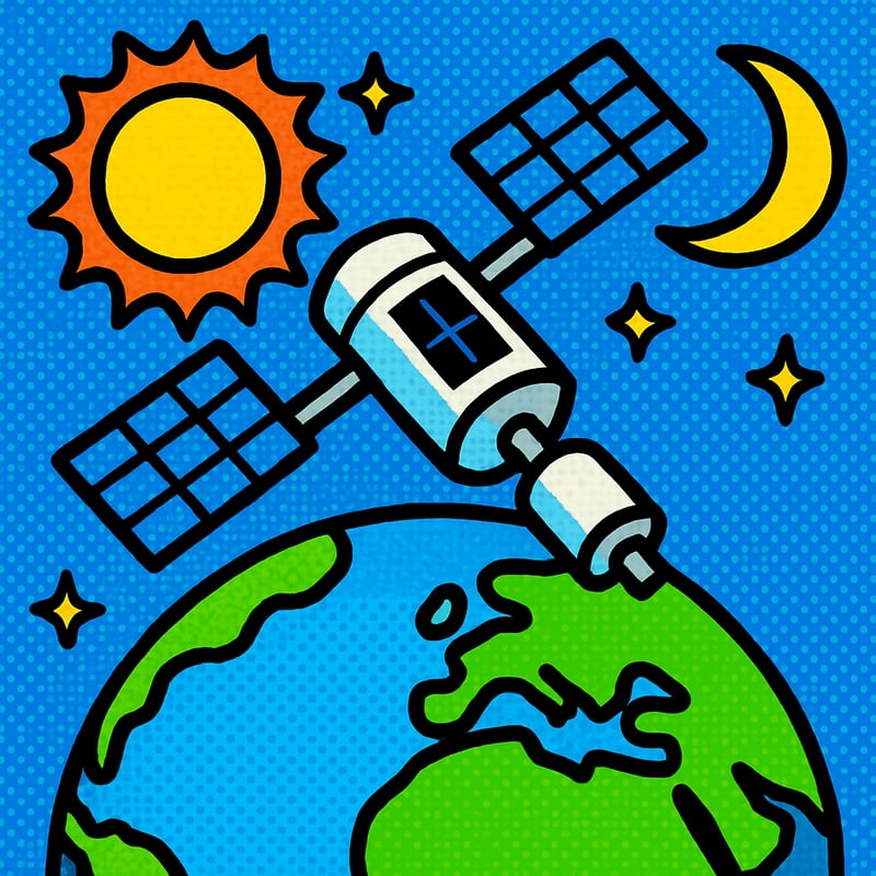 The Space Station orbits Earth every 90 minutes.