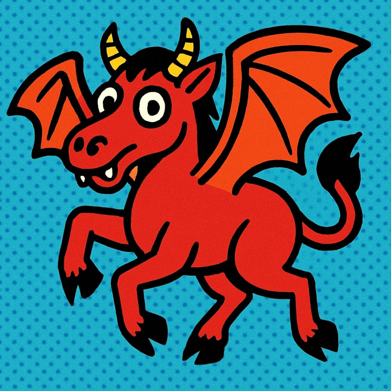 The Jersey Devil is a winged creature said to live in the New Jersey Pine Barrens.