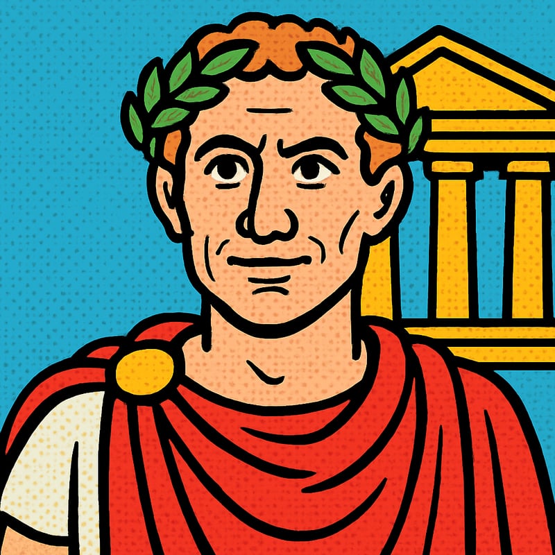 Julius Caesar gave his name to a calendar, a month, and a salad.