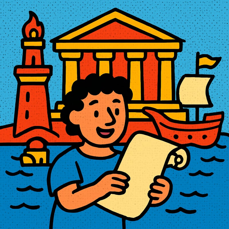 The Library of Alexandria once held nearly every book in the world.