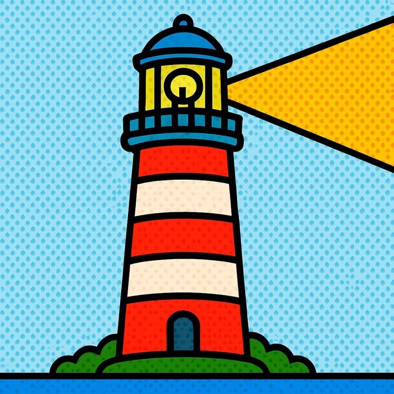 Some lighthouses can be seen from over 30 miles away at sea.