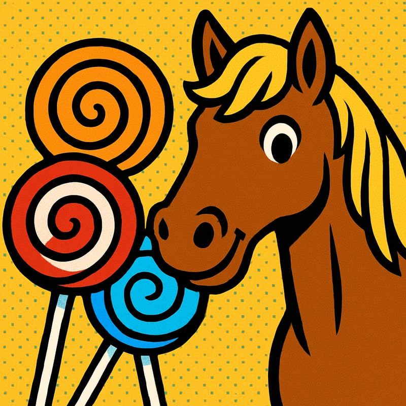 Lollipops may be named after a famous racehorse.