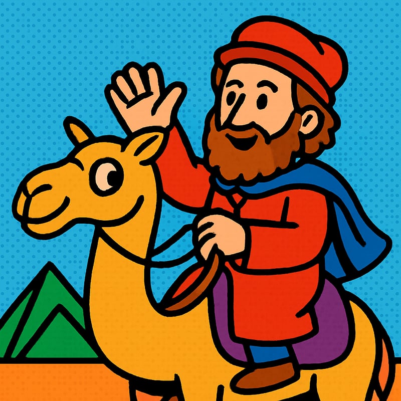 Marco Polo spent 24 years traveling from Venice to China and back.