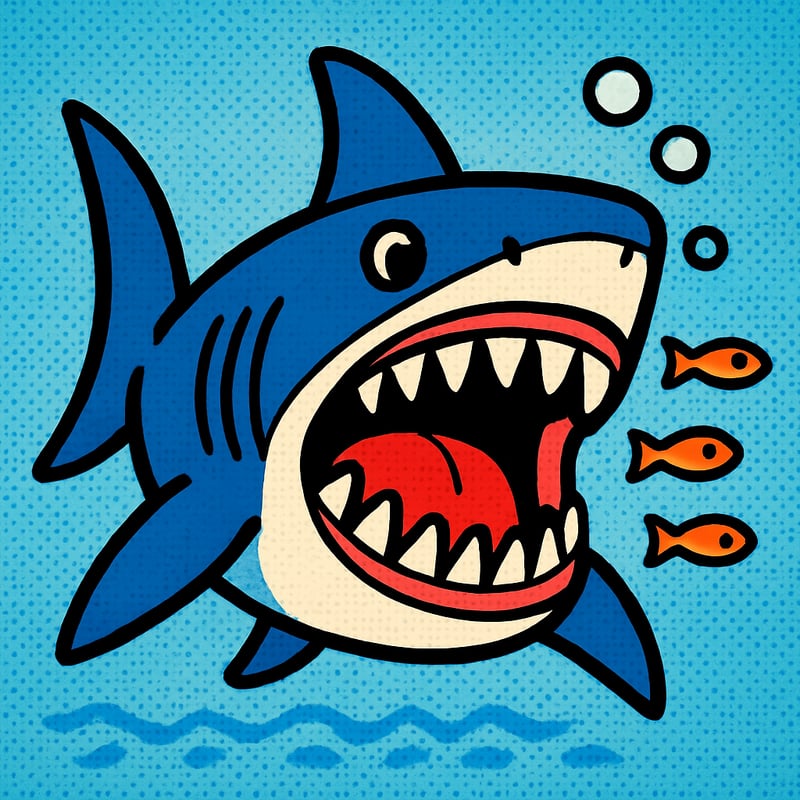 Megalodon had teeth the size of dinner plates.