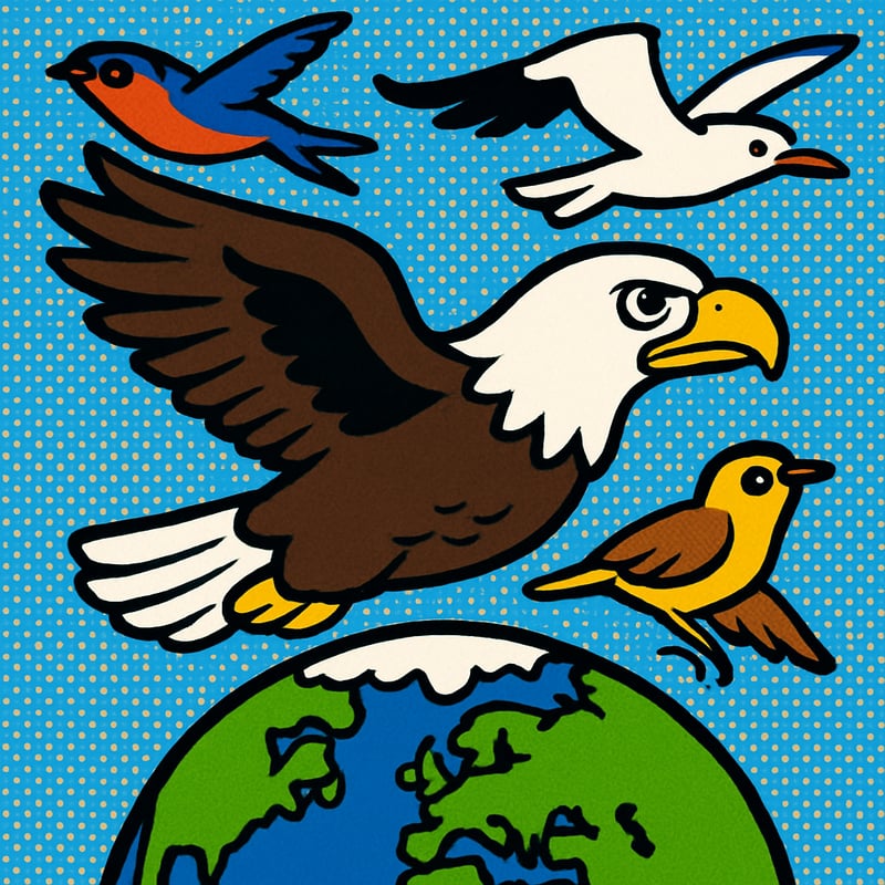 Billions of birds migrate every year.