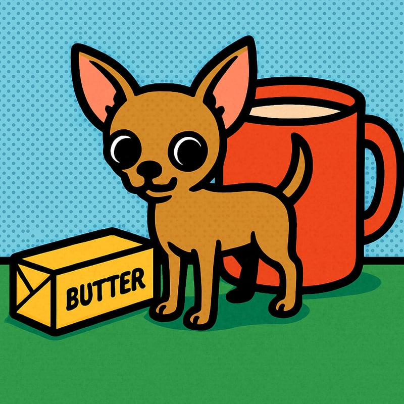 The smallest dog ever weighed about as much as a stick of butter.