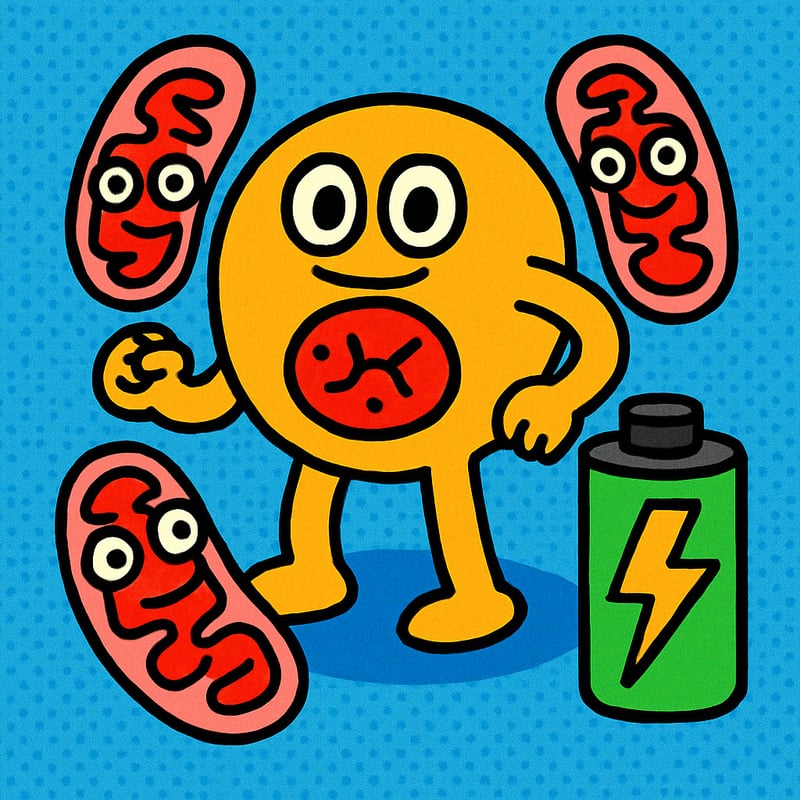 Every one of your cells has hundreds of tiny power plants.