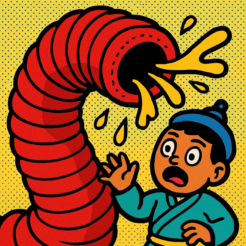 Mongolians tell stories of a giant worm that shoots venom out of its body.