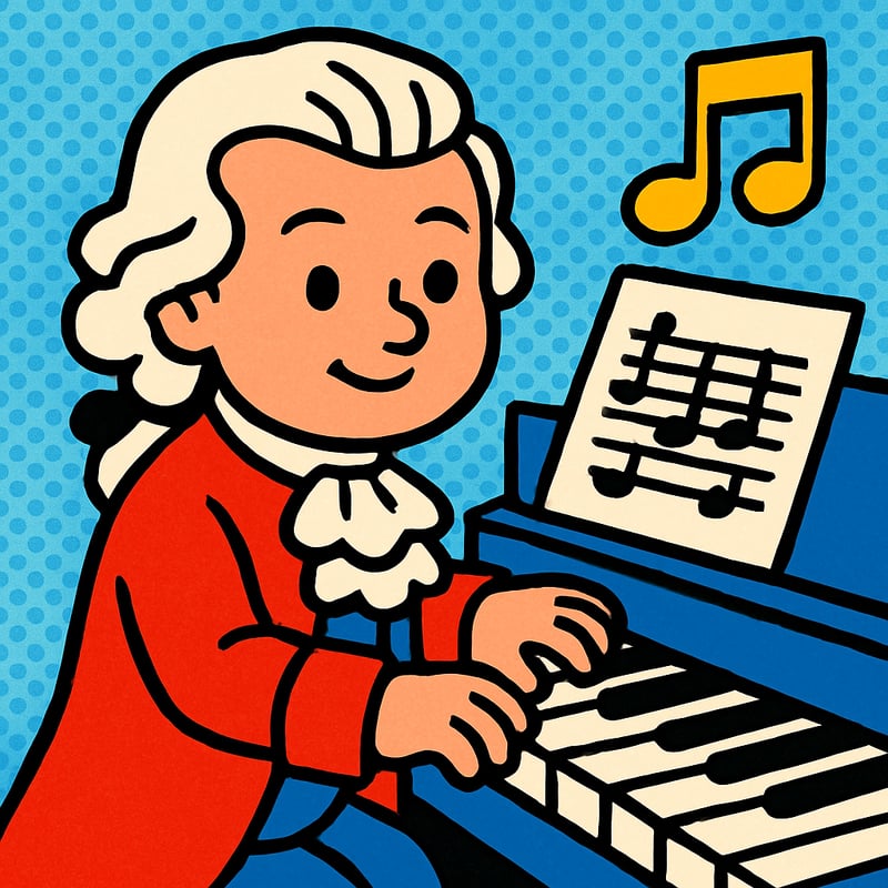 Mozart was composing music at age 5 and performing for royalty by age 6.